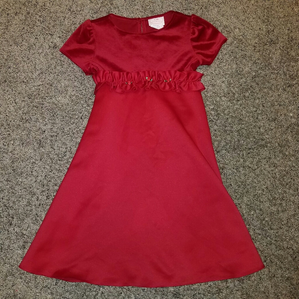 Girls Red Formal Dress